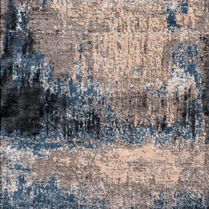 Contemporary Handknotted Wool Rug HKC001