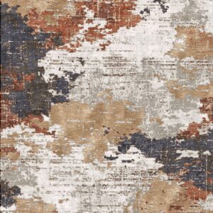 Contemporary Handknotted Wool Rug HKC004