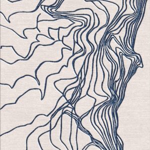 Contemporary Hand-Tufted Wool Rug - HTC013